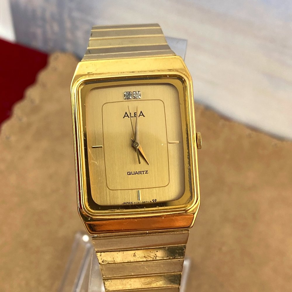 ALBA Gold Dress Watch